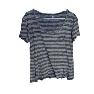 Gap Striped Basic Top Medium